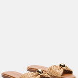 Dipsy Natural Raffia Sandal - MTT Collective
