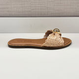 Dipsy Natural Raffia Sandal - MTT Collective
