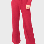 Drawstring Pull on Ribbed Sweater Knit Pant - MTT Collective