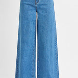 Driana High Rise Palazzo Jeans - MTT Collective
