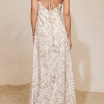 Driftwood Dreams Knot Front Knot Maxi Dress - MTT Collective