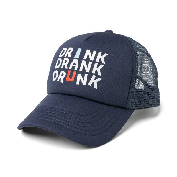 Drink Drank Drunk Foam Trucker Hat - MTT Collective
