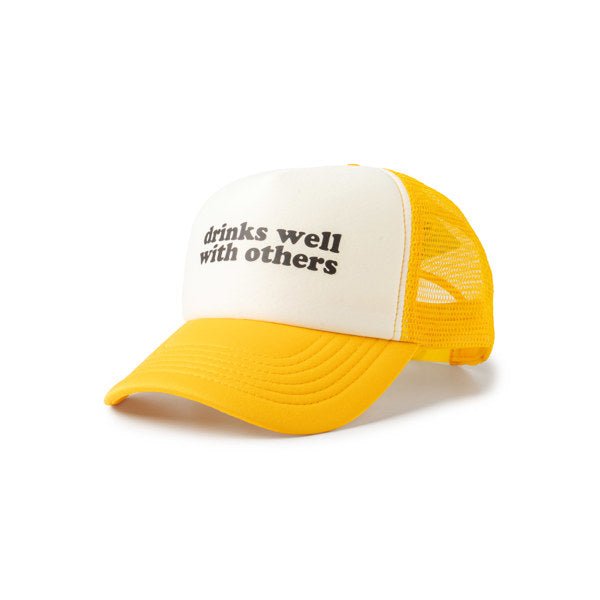 Drinks Well With Others Foam Trucker Hat - MTT Collective
