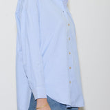 Ocean Breeze Stripe Collar Shirt