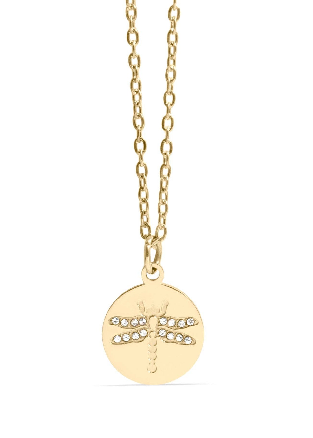 MTT Jewelry - Jewelry - Necklaces - Beverly Rhinestone Dragonfly Necklace - MTT Collective