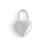 Heart Padlock Charm