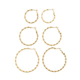 Aubrey Twist Hoop Earrings