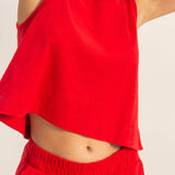 Lennon Sleeveless Boxy Fit Top