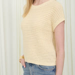 Easy Breezy Sheer Knit Cotton Tee - MTT Collective