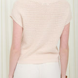 Easy Breezy Sheer Knit Cotton Tee - MTT Collective