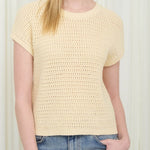 Easy Breezy Sheer Knit Cotton Tee - MTT Collective