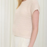 Easy Breezy Sheer Knit Cotton Tee - MTT Collective