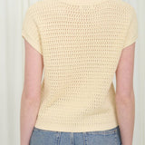 Easy Breezy Sheer Knit Cotton Tee - MTT Collective