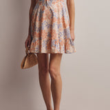 Sunset Ruffle Mini Dress