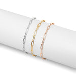 WJW - Jewelry - Anklets - Taylor Paperclip Chain Anklet - MTT Collective