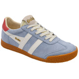 Gola Elan Trainer - Air/Off White/Coral - Angled View