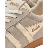 Gola Elan Glitz Trainer - Bone/Gold/Dark Brown - Right View