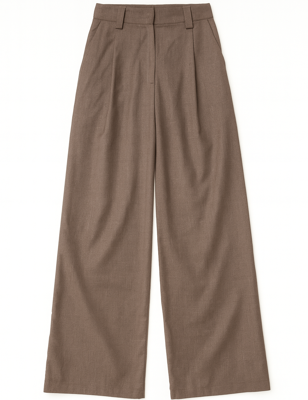 Elena High - Waist Wide - Leg Trousers - MTT Collective