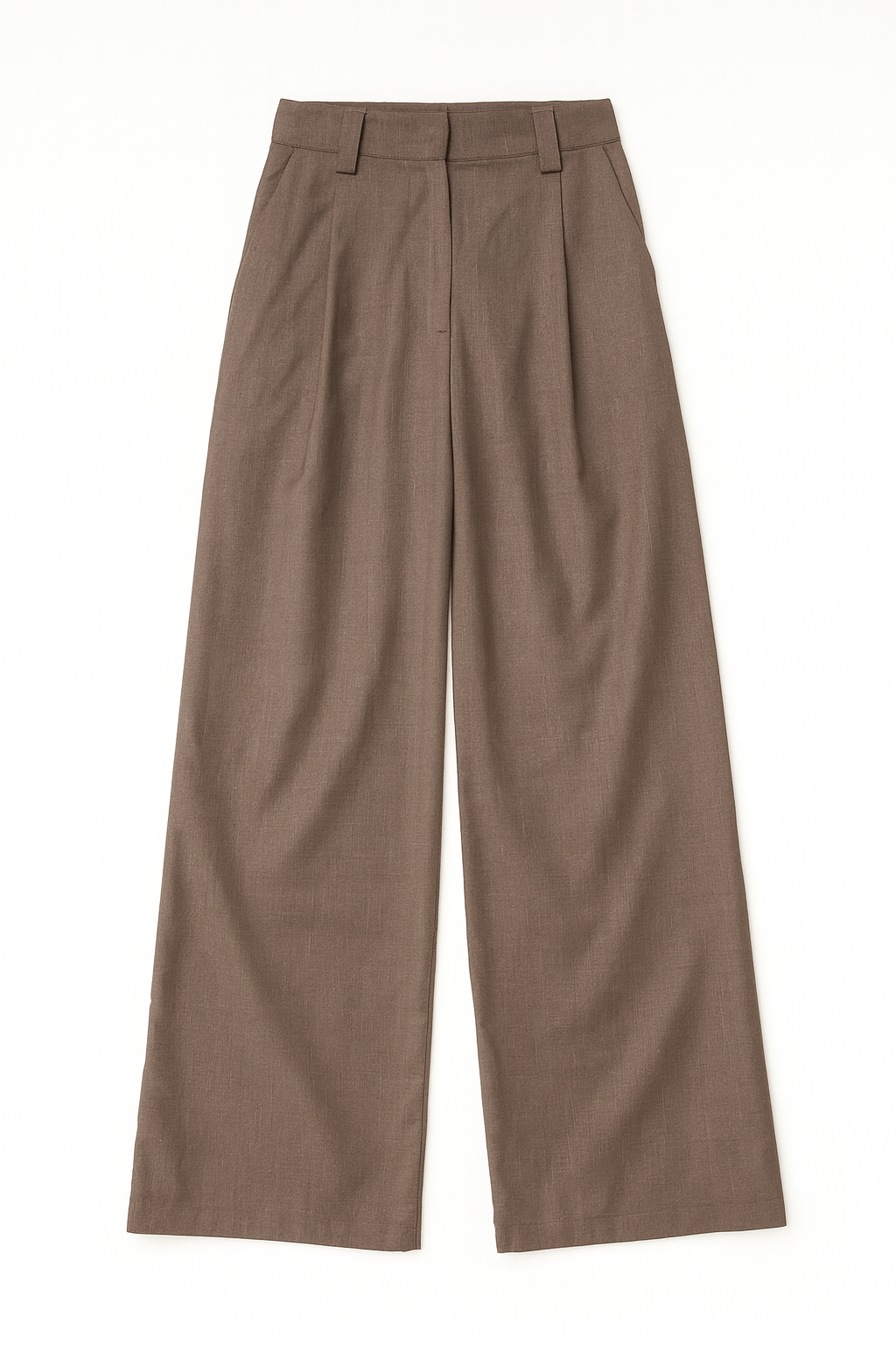 Elena High - Waist Wide - Leg Trousers - MTT Collective