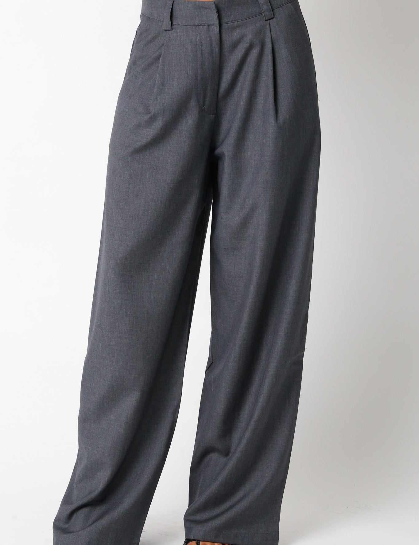 Elena High - Waist Wide - Leg Trousers - MTT Collective