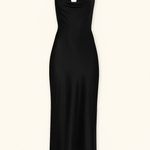 Elise Satin Cowl Maxi Dress - MTT Collective