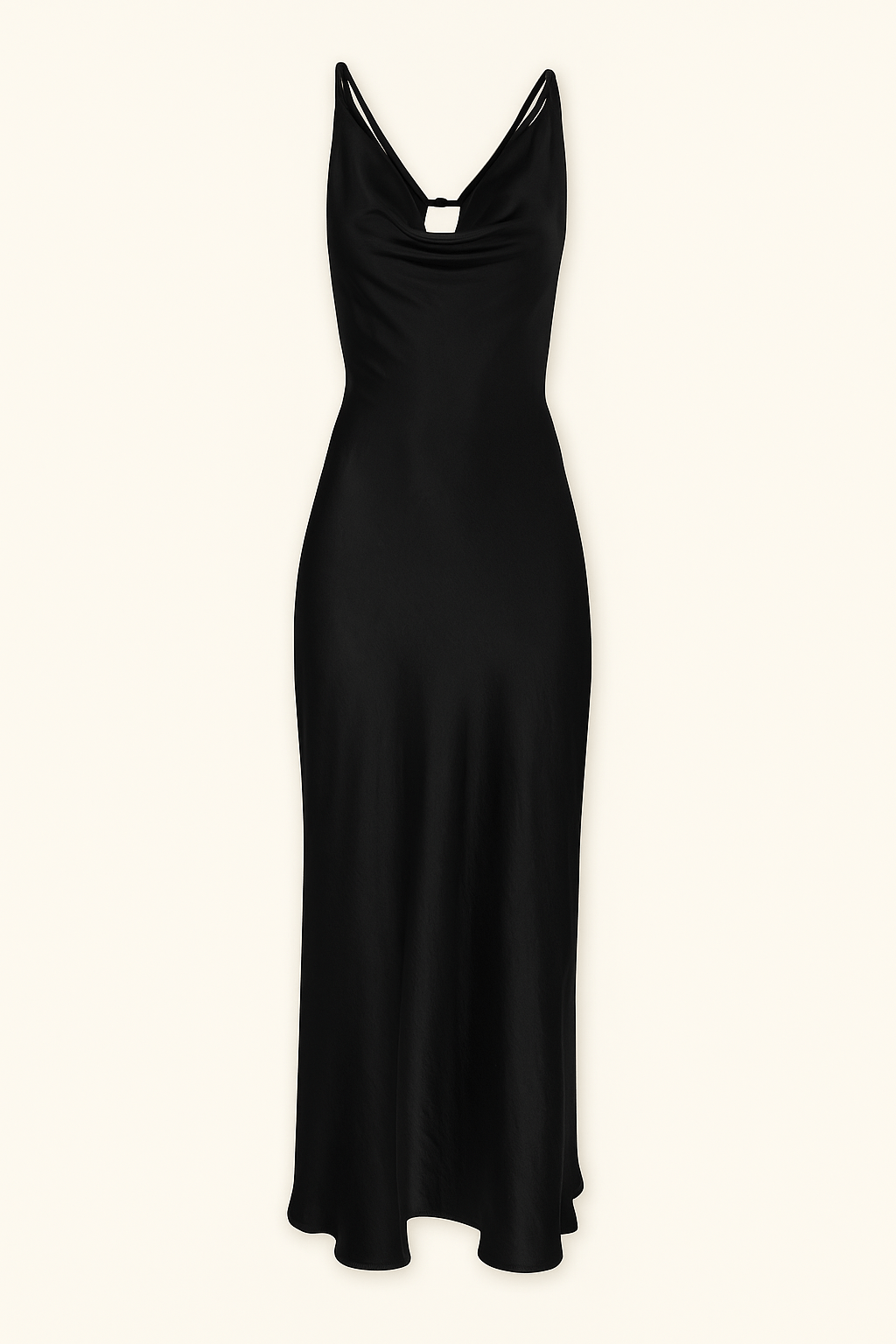 Elise Satin Cowl Maxi Dress - MTT Collective