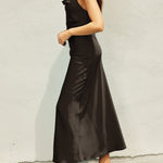 Elise Satin Cowl Maxi Dress - MTT Collective