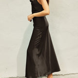 Elise Satin Cowl Maxi Dress - MTT Collective