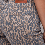 Ella Cheetah Print High Rise Classic Straight - MTT Collective