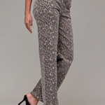 Ella Cheetah Print High Rise Classic Straight - MTT Collective