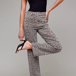 Ella Cheetah Print High Rise Classic Straight - MTT Collective