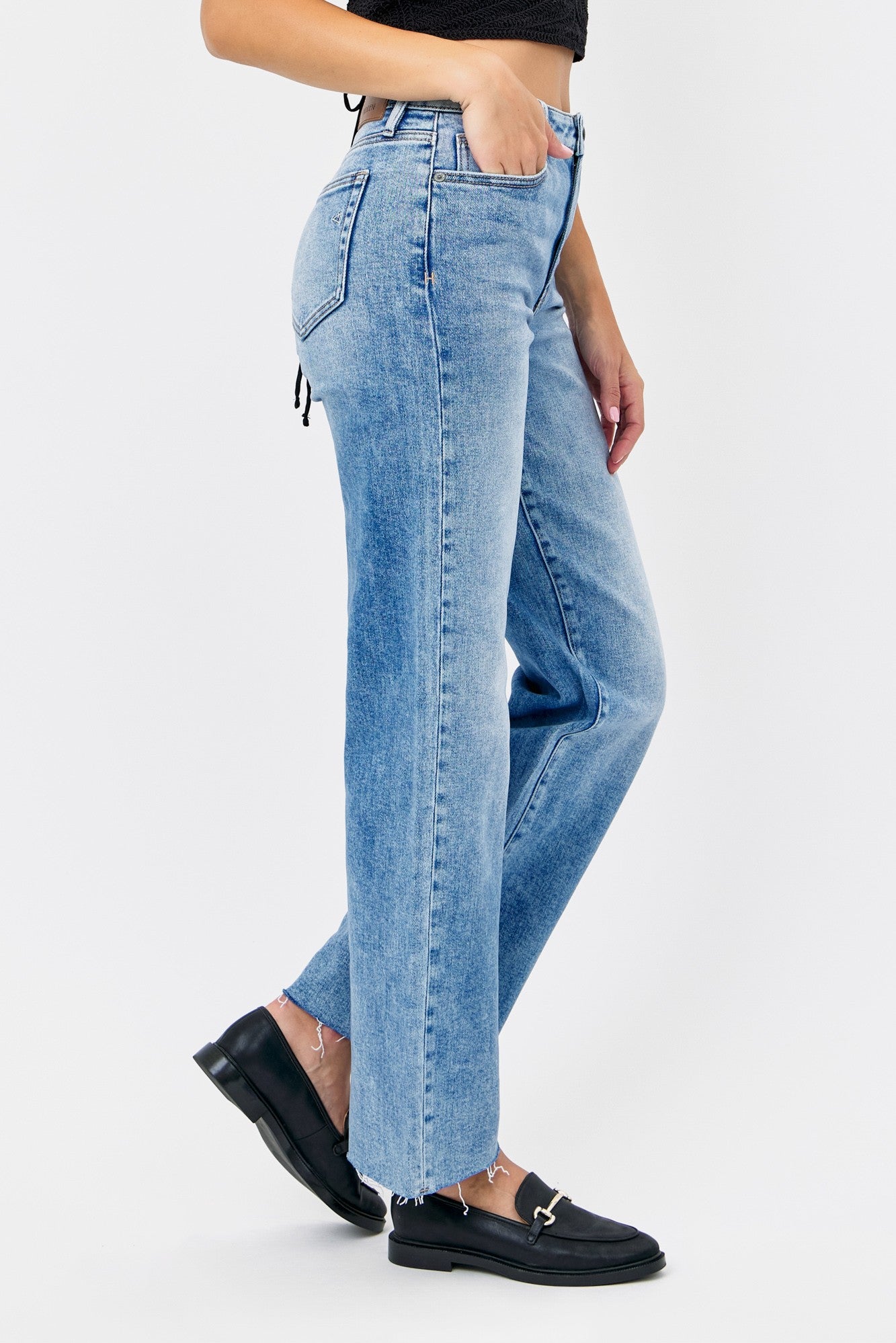 Ella High Rise Classic Straight Jean - MTT Collective