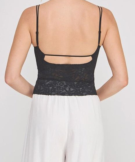 Elle Padded Floral Laced Bralette - MTT Collective