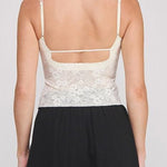 Elle Padded Floral Laced Bralette - MTT Collective