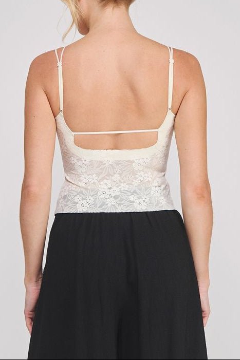Elle Padded Floral Laced Bralette - MTT Collective