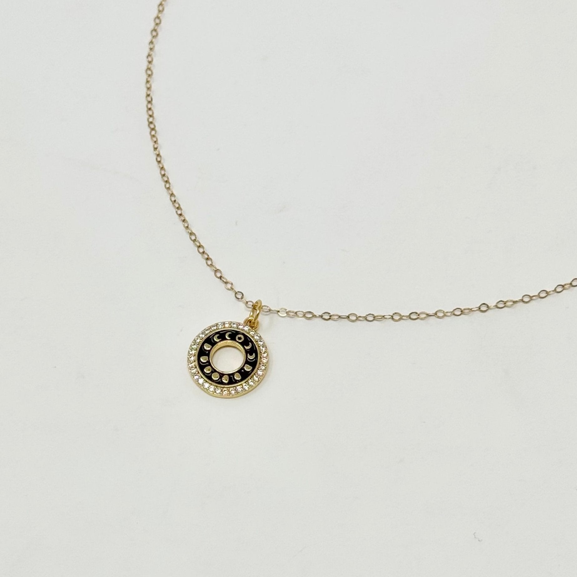 Ellen Eclipse Necklace | Gold - MTT Collective