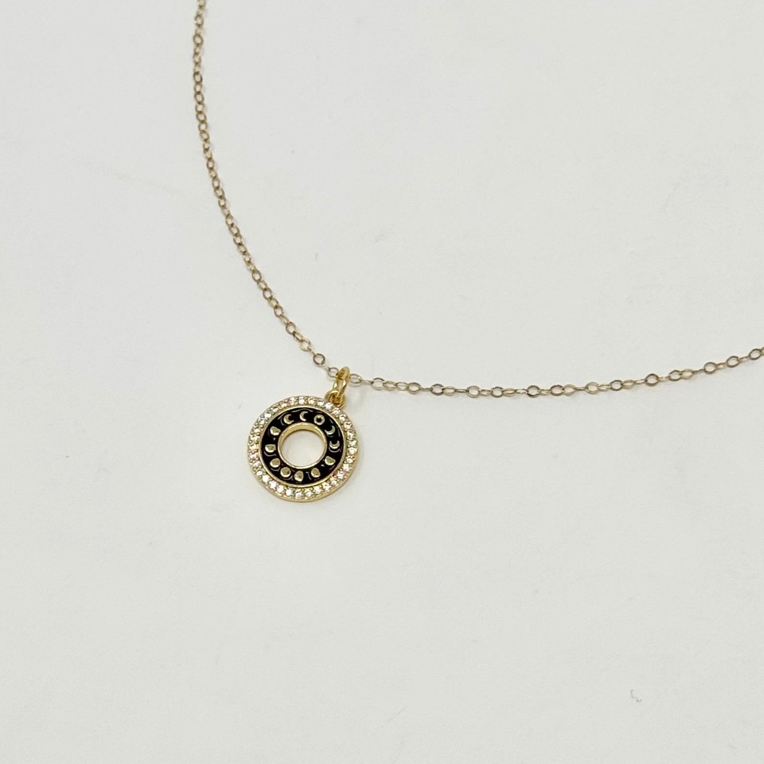 Ellen Eclipse Necklace | Gold - MTT Collective