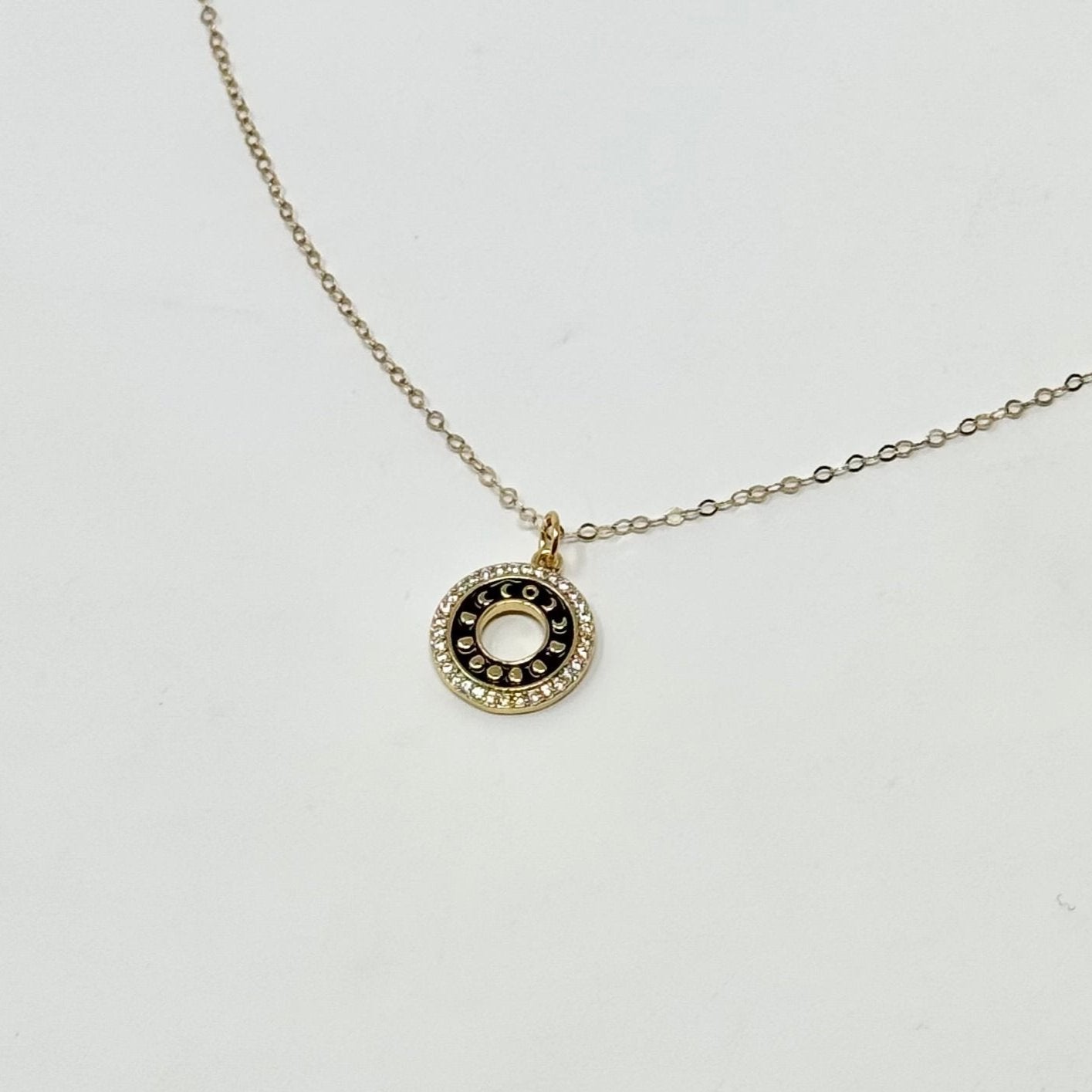 Ellen Eclipse Necklace | Gold - MTT Collective