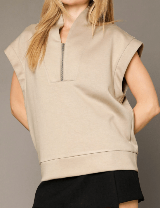 Ellie Half Zip Top - MTT Collective