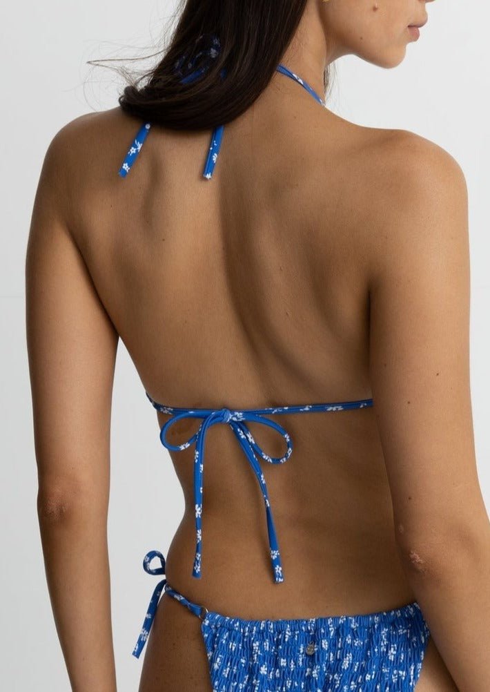 Elodie Floral Smocked Slide Tri - Top - MTT Collective