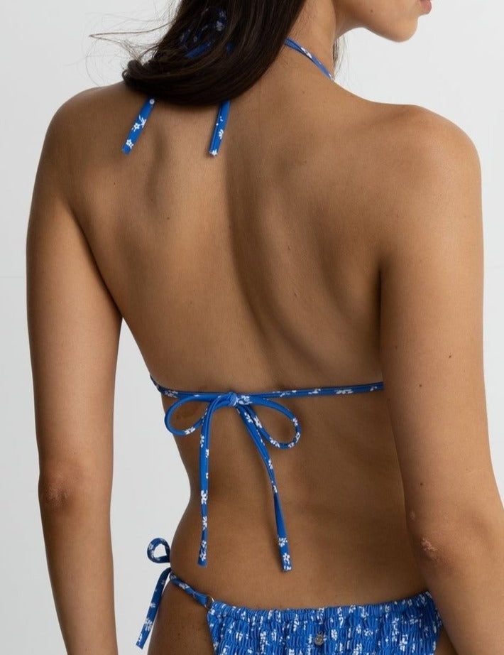 Elodie Floral Smocked Slide Tri - Top - MTT Collective