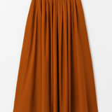 Elodie High - Waist Cotton Midi Skirt - MTT Collective