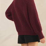 Elsie Rib Knit Button Cardigan - MTT Collective