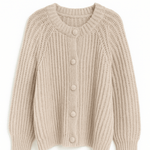 Elsie Rib Knit Button Cardigan - MTT Collective