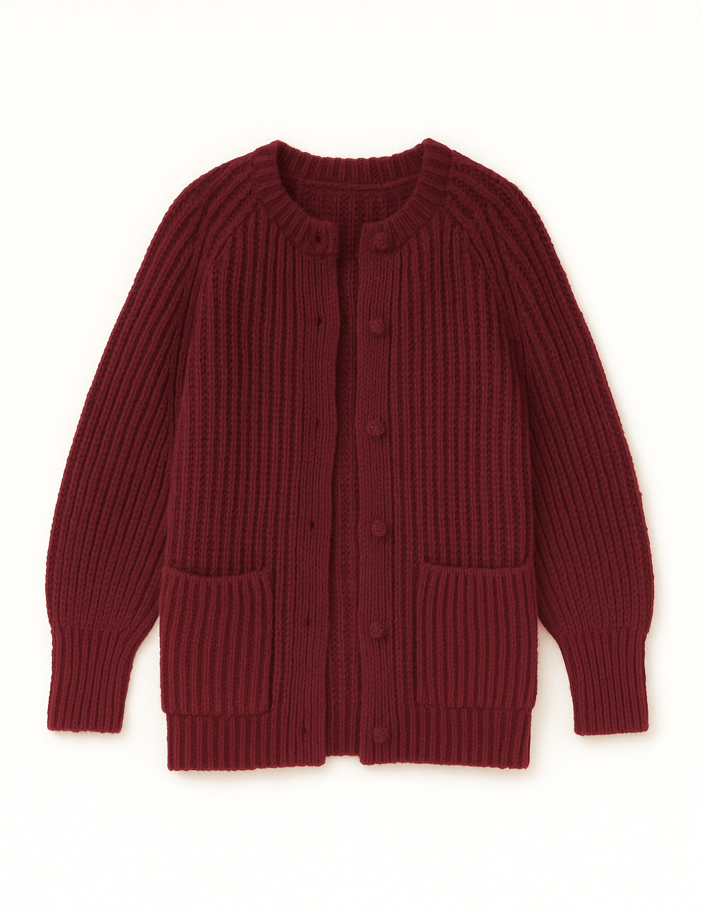 Elsie Rib Knit Button Cardigan - MTT Collective