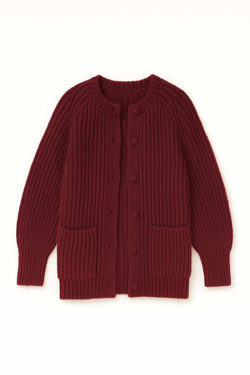 Elsie Rib Knit Button Cardigan - MTT Collective