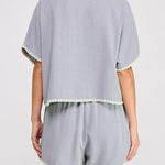 Embroidered Soft Linen Top - MTT Collective