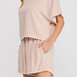Embroidered Soft Linen Top - MTT Collective