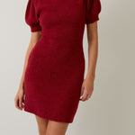 Emilia Puff Sleeve Sweater Dress - MTT Collective