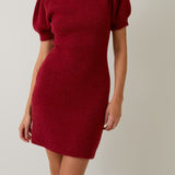 Emilia Puff Sleeve Sweater Dress - MTT Collective